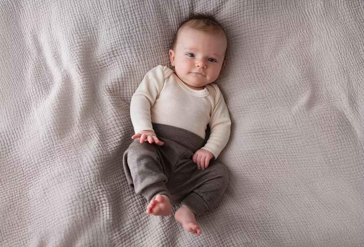 Natuurlijke babyproducten van wol en katoen